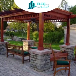 برجولات خشب